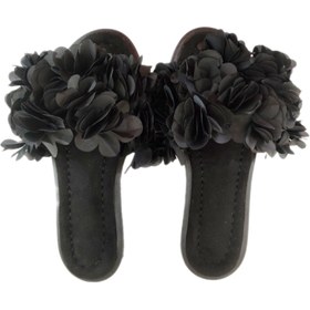 تصویر صندل گلریز مشکی - 37 Sandal golriz black