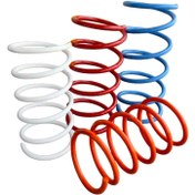 تصویر فنر اسپرت پژو برند امید فنر سایز بندی 