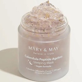 تصویر ماسک خواب جوانساز و تسکین دهنده پپتید و عصاره کالاندولا مری اند می Mary & May Calendula Peptide Ageless Sleeping Mask Mary & May Calendula Peptide Ageless Sleeping Mask