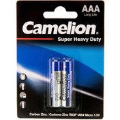 تصویر باتری نیم قلم کملیون 2 عددی مدل Super Heavy Duty Camelion Super Heavy Duty Battery