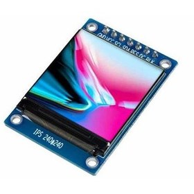 تصویر ماژول نمایشگر TFT/IPS RGB سایز “1.3 اینچ 240×240 با رابط SPI 