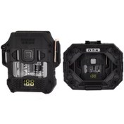 تصویر فندک پلاسمایی چراغ قوه دار مدل D54 کیفیت اصلی Arc Ignition Plasma lighter with flashlight model D54