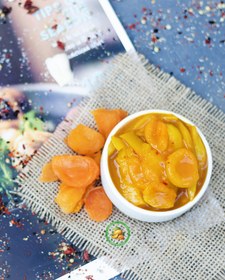 تصویر ترشی انبه زردآلویی 