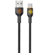 تصویر کابل تبدیل USB به USB-C ریمکس مدل Fast Charge 3A Moka طول 1 متر 