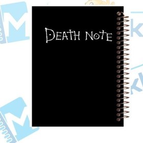 تصویر دفتر طراحی و اسکرپ بوک 40 برگ مشایخ طرح دث نوت (DEATHNOTE) مدل انیمه کد DSC105 