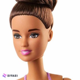 تصویر عروسک باربی مدل رقص باله Barbie Ballerina Dolls Black Hair - زمان ارسال 15 تا 20 روز کاری 