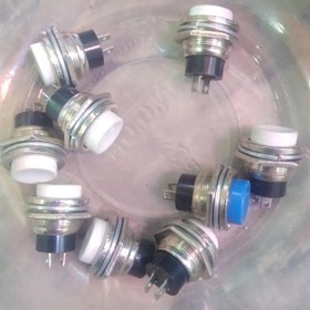 تصویر شاسی زنگ گل فلزی. 