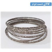 تصویر النگو باریک بسته 7 عددی(کالای دست دوم) کدG1190 