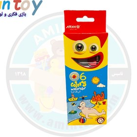 تصویر آبرنگ 6 رنگ آریا 