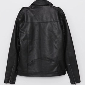 تصویر کاپشن چرم - 2xl 