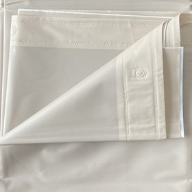 تصویر پرده حمام کد PH315 سایز 180x180 سانتی متر - زرشکی 