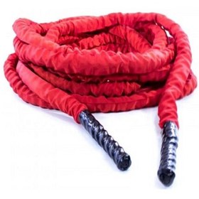 تصویر بتل روپ روکشدار 15 متر 2 اینچ Coated battle rope 