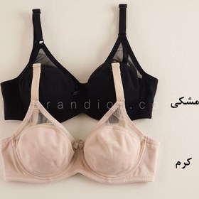 تصویر سوتین فنردار ایزابلا کد 065 رنگ گلبهی سایز ۷۰ 