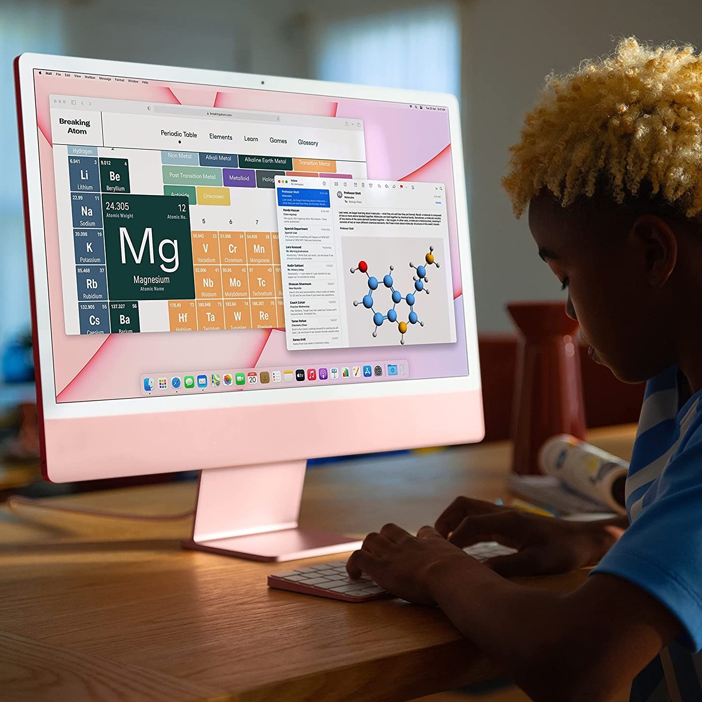خرید و قیمت کامپیوتر همه کاره 24 اینچی اپل مدل iMac M1 2021 خرید و قیمت کامپیوتر همه کاره 24 اینچی اپل مدل iMac M1 2021