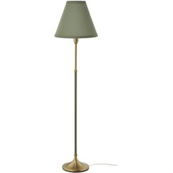 تصویر چراغ پایه دار ایکیا مدل IKEA FLYGHÖJD رنگ برنجی/سبز خاکستری IKEA FLYGHÖJD Floor lamp