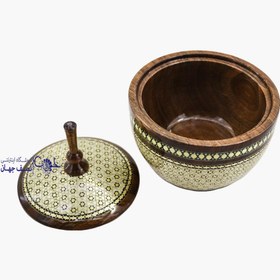 تصویر خاتم کاری قندان کدkg121 