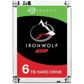 تصویر هارد اینترنال سیگیت IronWolf ظرفیت 6 ترابایت 