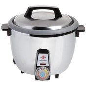 تصویر پلوپز پارس خزر مدل RC101TS ظرفیت ۴ نفر با بدنه استیل 