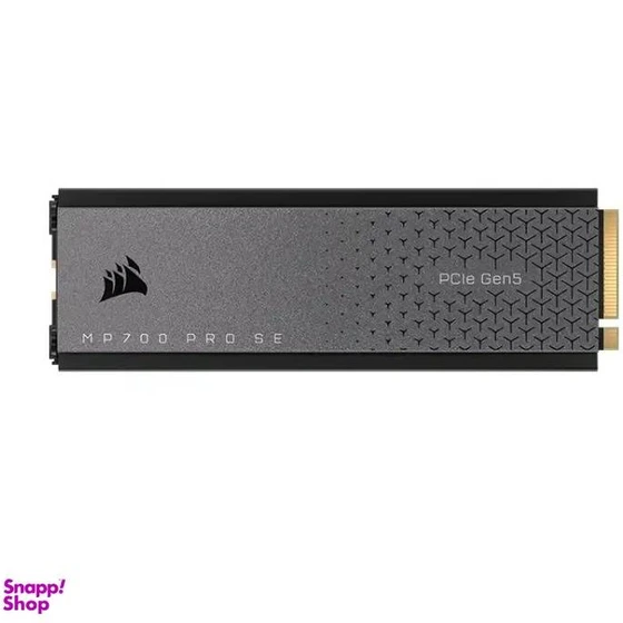 خرید و قیمت حافظه SSD کورسیر مدل MP700 PRO SE HEATSINK GEN5 | ترب