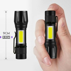 تصویر چراغ قوه دستی مدل tbv21 USB Charge Flashlight