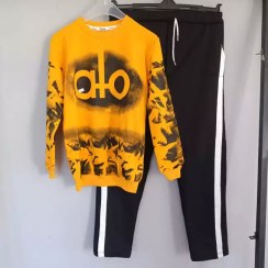 تصویر ست بلوز شلوار پسرانه طرح alo کد 2803 