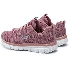 تصویر Pantofi Twisted Fortune Roz اسکچرز Skechers 