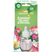 تصویر یدک دستگاه خوشبوکننده هوا برقی ایرویک مدل Jasmine Bloom & Freesia حجم ۱۹میل Air WICK Jasmine Bloom & Freesia satin Electric Air Freshener Refill 19 ml
