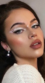 تصویر پک نگین چسبی صورت و بدن (مرواریدی و کریستالی) | بدون نیاز به چسب 