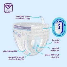 تصویر پوشک شورتی مای بیبی کانال دار سایز6 بسته 22 عددی (پدیده شاپ) پوشک کودک و نوزاد