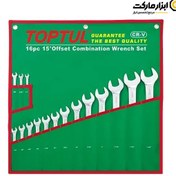 تصویر ست آچار یک سر رینگ یک سر تخت تاپ تول مدل GBAA1604 سایز ۴ اینچ 