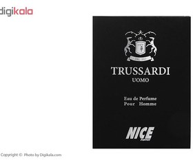 تصویر ادو پرفیوم مردانه نایس مدل Trussardi Uomo حجم 85 میلی لیتر Nice Trussardi Uomo Eau De Perfume for Men 85ml