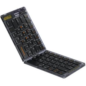 تصویر کیبورد بیسیم تاشو پرودو مدل ETK03 PORODO TRANS FOLD KEYBOAR ETK03