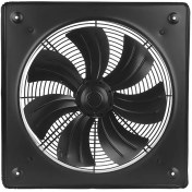 تصویر هواکش صنعتی آکسیال چهارگوش طرح آلمان ژنیران IEC-30V/F4S 