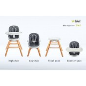 تصویر صندلی غذا سه کاره مدل Bibz جیکل Jikel 