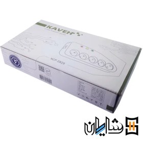 تصویر محافظ 5 راهی لوازم صوتی تصویری بدون ارت کاوه‌ با کابل 2.5 متر Kaveh 5-way Without earth audio/video equipment protector with 2.5 meter cable