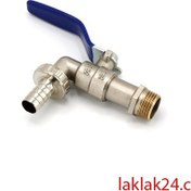 تصویر شیر حیاطی ریابی مدل STD-334 دسته گازی 