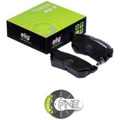 تصویر لنت ترمز عقب هیوندای آزرا گرنجور سال ۲۰۰۶ تا ۲۰۱۰ الیگ سرامیکی کد HB07 