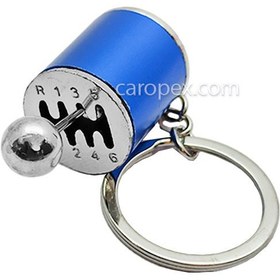 تصویر جاکلیدی طرح جعبه دنده متحرک | طراحی خاص | جنس مقاوم Gearbox Keychain | Unique Design | Durable Material | Perfect for Car Lovers