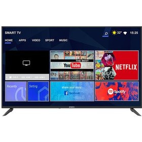 تصویر Star X : تلویزیون LED هوشمند 58 اینچی 4K UHD Dolby Audio با گیرنده داخلی 58UH : تاریخ تحویل: 3 تا 5 روز کاری تلویزیون LED هوشمند 58 اینچی 4K UHD Dolby Audio با گیرنده داخلی 58UH640V مشکی