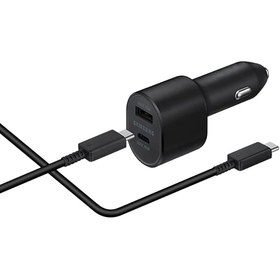 تصویر شارژر فندکی سامسونگ مدل EP-L5300XBEGWW Samsung EP-L5300XBEGWW Car Charger