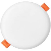 تصویر پنل فول لایت توکار سایز شو PGTپی جی تی گرد 15 وات - یخی PGT