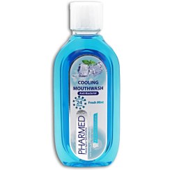 تصویر دهانشویه خنک کننده فارمد حجم 400 میلی لیتر Pharmed Anti Bacterial Cooling Mouthwash 400ml