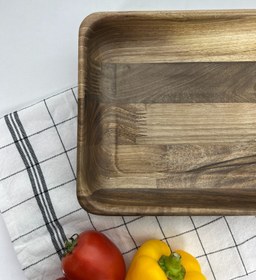 تصویر مرغ خوری چوب بزرگ 