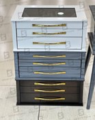 تصویر کنسول قاشق و چنگال سه کشو بدون پایه 