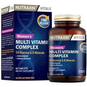 تصویر کمپلکس مولتی ویتامین نوتراکسین مخصوص خانم ها Nutraxin Women’s Multivitamin Complex