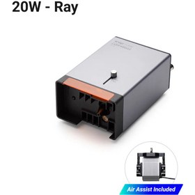 تصویر ماژول لیزر 20 وات با کمک هوا اسنپ میکر مدل 20W LASER MODULE WITH AIR ASSIST برند SNAPMAKER 