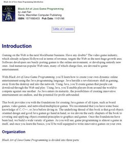تصویر دانلود کتاب Black Art of Java Game Programming 1996 کتاب انگلیسی برنامه نویسی بازی Black Art of Java 1996