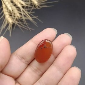 تصویر نگین عقیق سرخ یمنی کد ۸۵۶۴ 