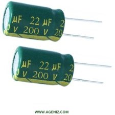 تصویر خازن الکترولیتی ۱۵۰۰ میکرو فاراد ۱۶ ولت 