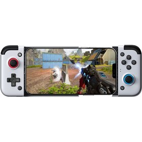 تصویر دسته بازی گیمسر X2 GameSir X2 Lightning Mobile Gaming Controller for iPhone, Wirelss Gamepad with 500mAh Lithium Battery, Stretch Design Up to 173mm, Play & Plug, Compatible with Apple Arcade and MFi Games
